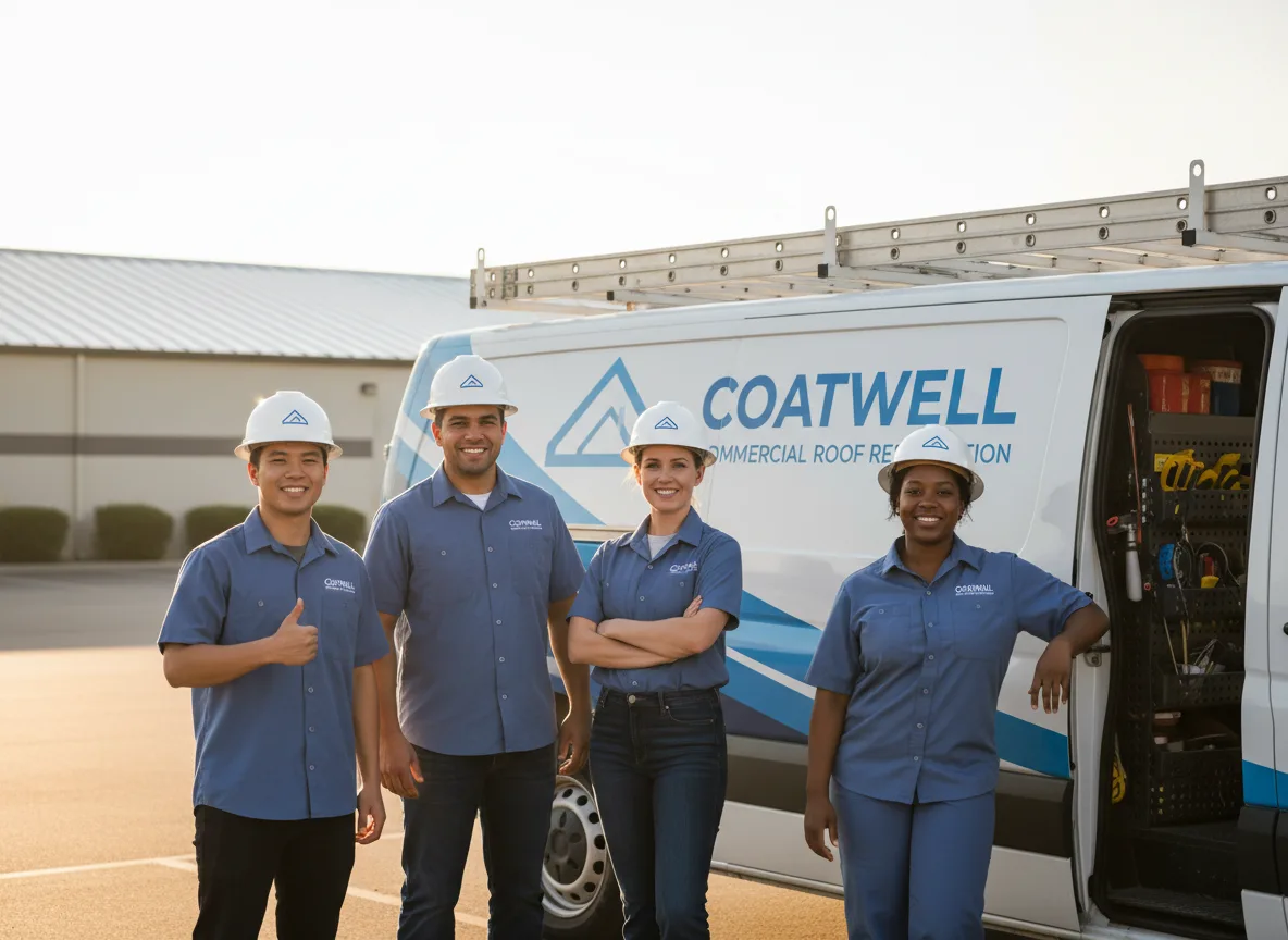 Commercial roof coating company in Enning, SD